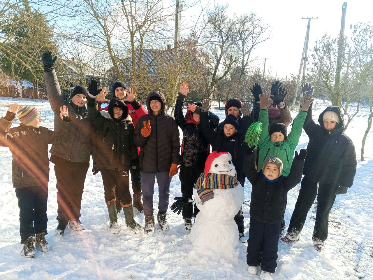 Александр Дудка: Юные читатели Новоукраинской библиотеки раскрыли секреты зимнего символа