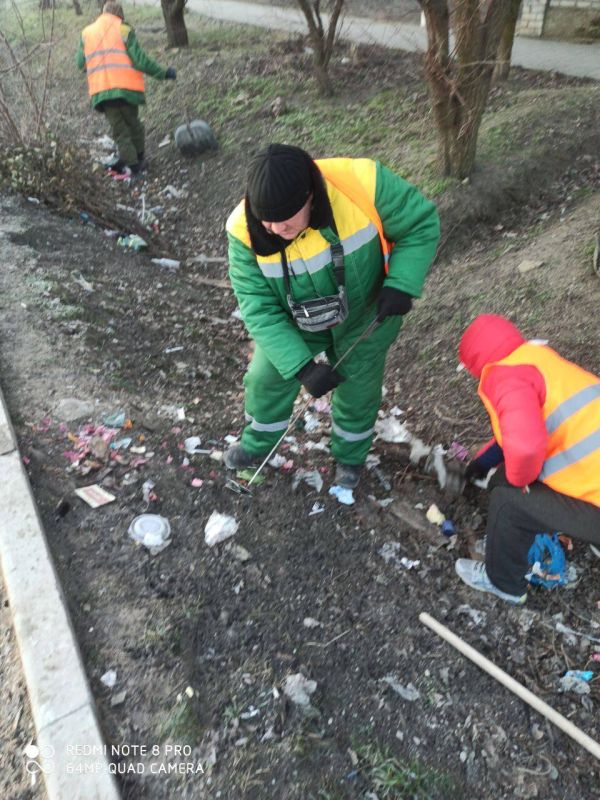 Работы по благоустройству и зимнему содержанию территорий в Геническом округе Работы по благоустройству и зимнему содержанию территорий в Геническом округе