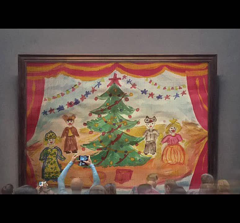 «Сцена на холсте»: искусство оживает на бумаге