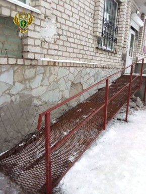 После вмешательства прокуратуры в здании социального обслуживания населения в пгт