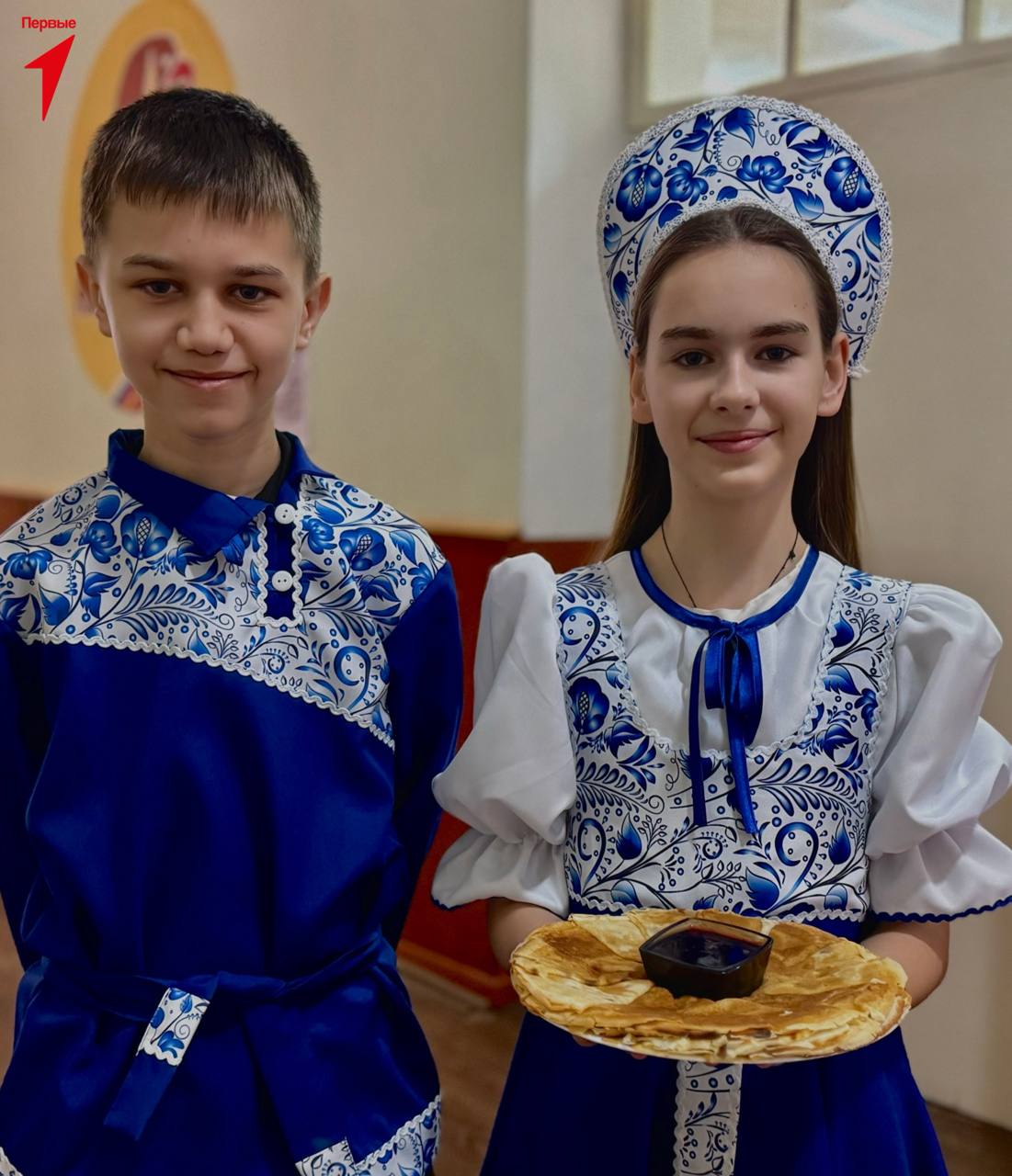 Первые Ровненской школы отмечают Масленицу Первые Ровненской школы отмечают Масленицу