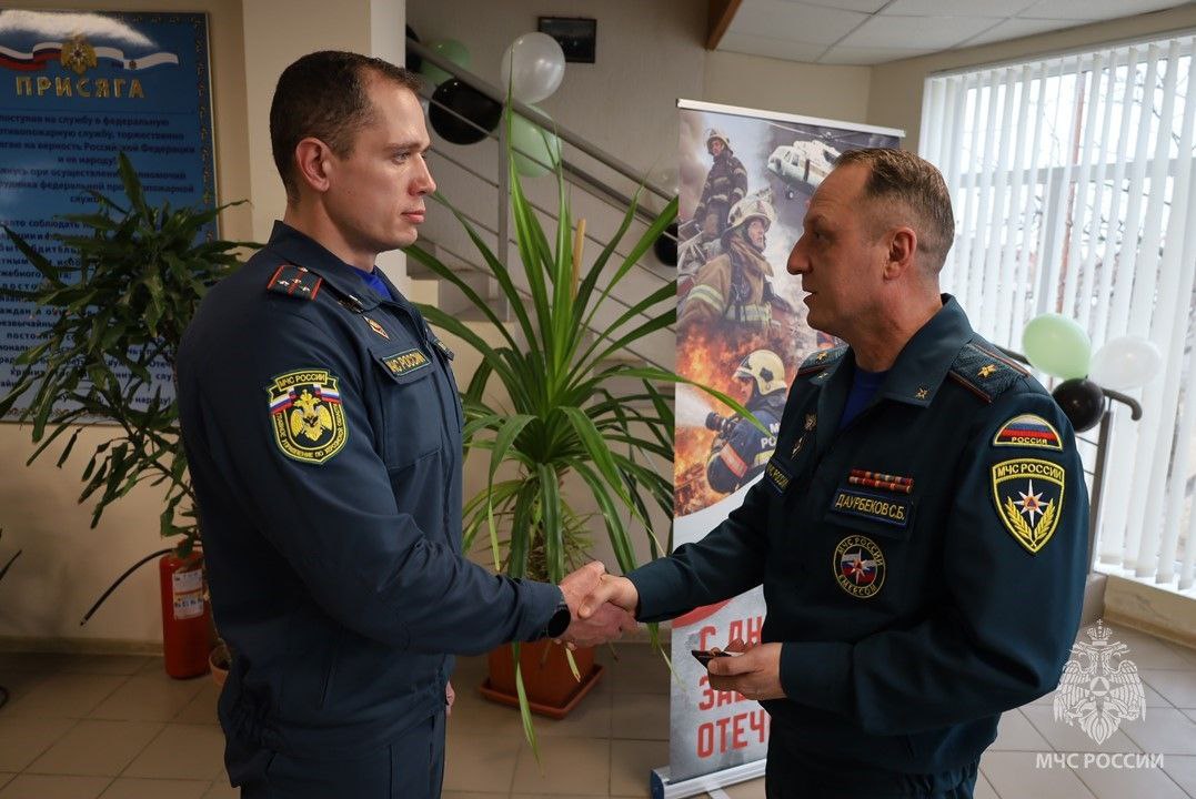 В Главном управлении МЧС России по Херсонской области в честь 23 Февраля прошла церемония награждения личного состава В Главном управлении МЧС России по Херсонской области в честь 23 Февраля прошла церемония награждения личного состава