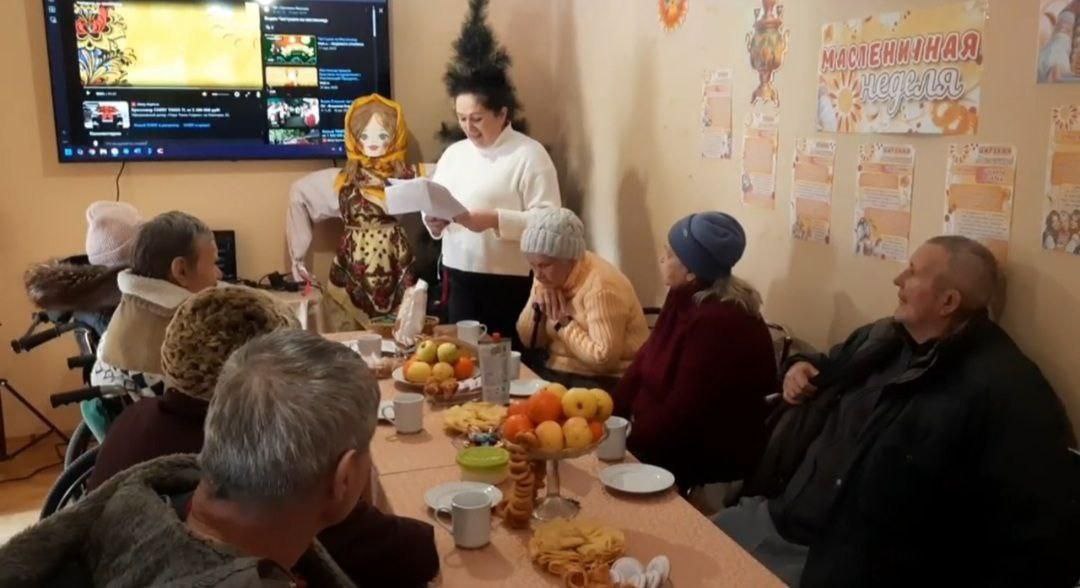 Широкая Масленица пришла в Каховский гериатрический пансионат