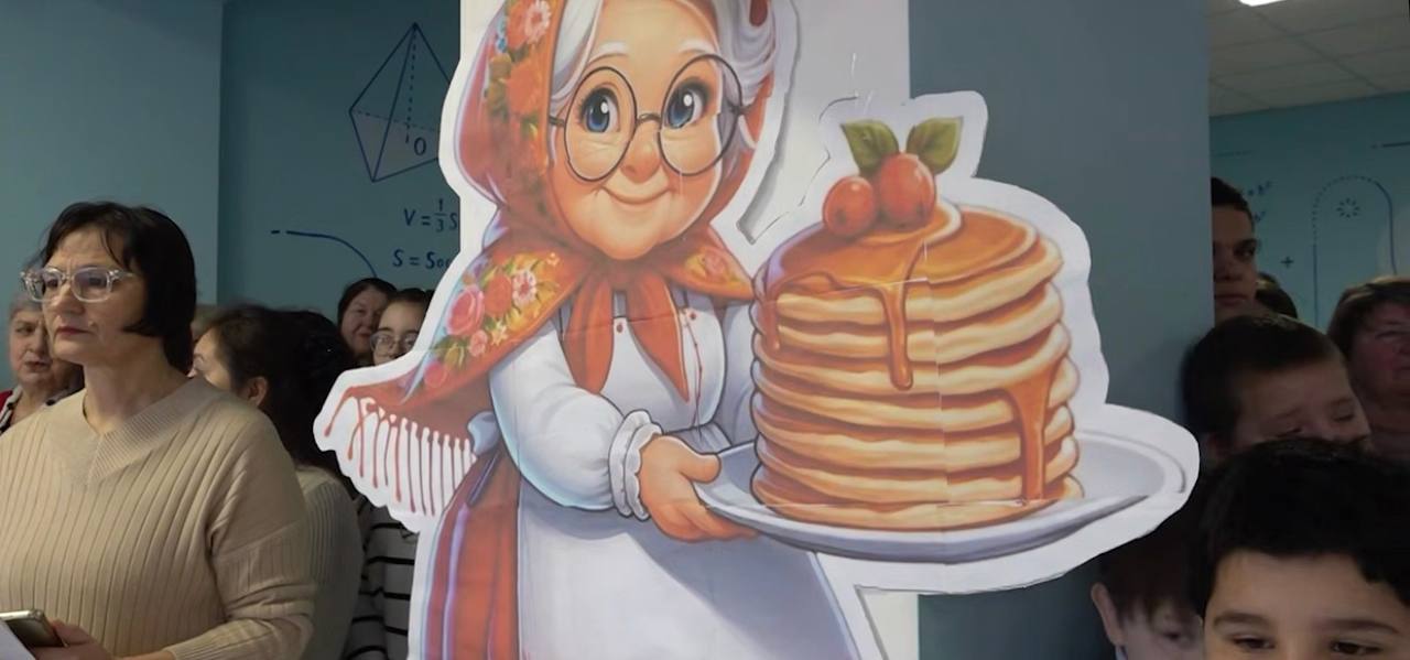 В Каланчакской первой школе прошли масленичные гулянья