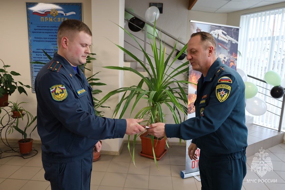 В Главном управлении МЧС России по Херсонской области в честь 23 Февраля прошла церемония награждения личного состава В Главном управлении МЧС России по Херсонской области в честь 23 Февраля прошла церемония награждения личного состава