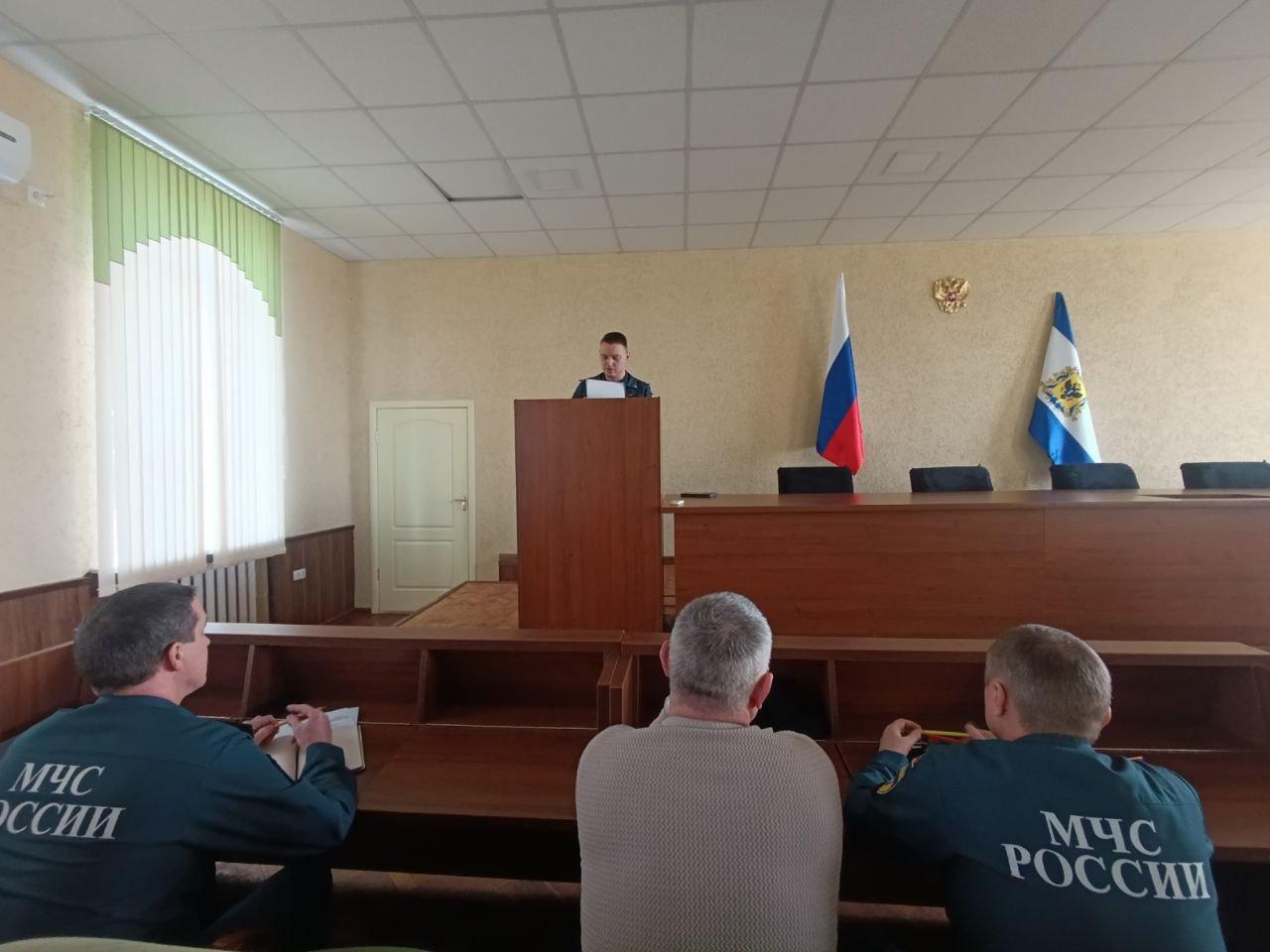 В Геническе состоялось плановое заседание комиссии по ЧС и пожарной безопасности Генического округа