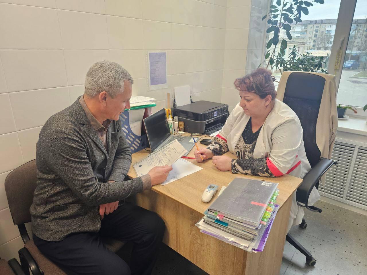 В Геническом округе прошёл приём граждан В Геническом округе прошёл приём граждан