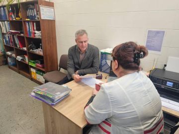 В Геническом округе прошёл приём граждан