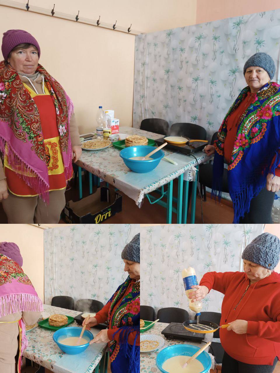 Масленичный дух и аромат традиций: в сельском Клубе села Ивановка прошел мастер-класс по выпечке блинов Масленичный дух и аромат традиций: в сельском Клубе села Ивановка прошел мастер-класс по выпечке блинов