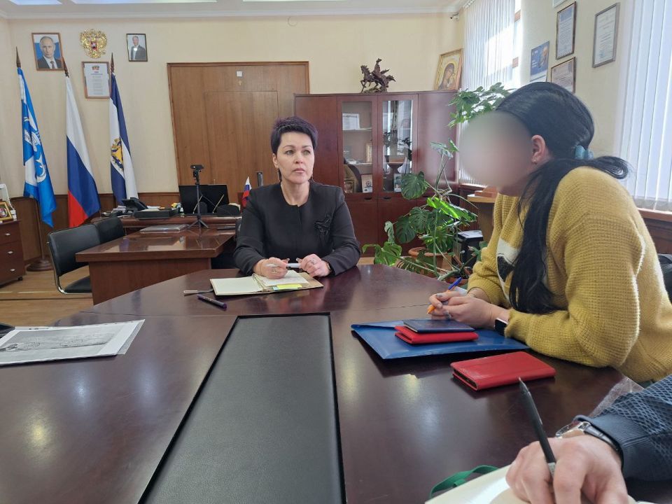 В Геническе состоялся приём семей участников СВО В Геническе состоялся приём семей участников СВО