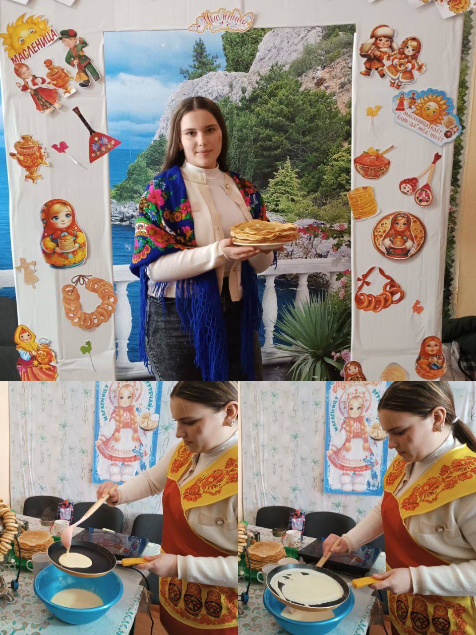 Масленичный дух и аромат традиций: в сельском Клубе села Ивановка прошел мастер-класс по выпечке блинов Масленичный дух и аромат традиций: в сельском Клубе села Ивановка прошел мастер-класс по выпечке блинов