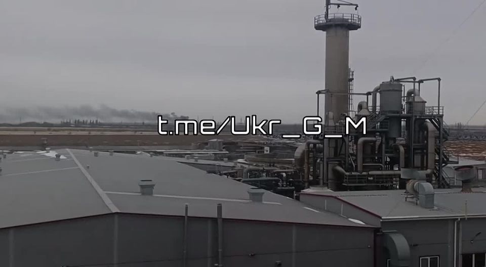 Видео ударов Гераней по подстанции «Снегиревская» в Херснонской области