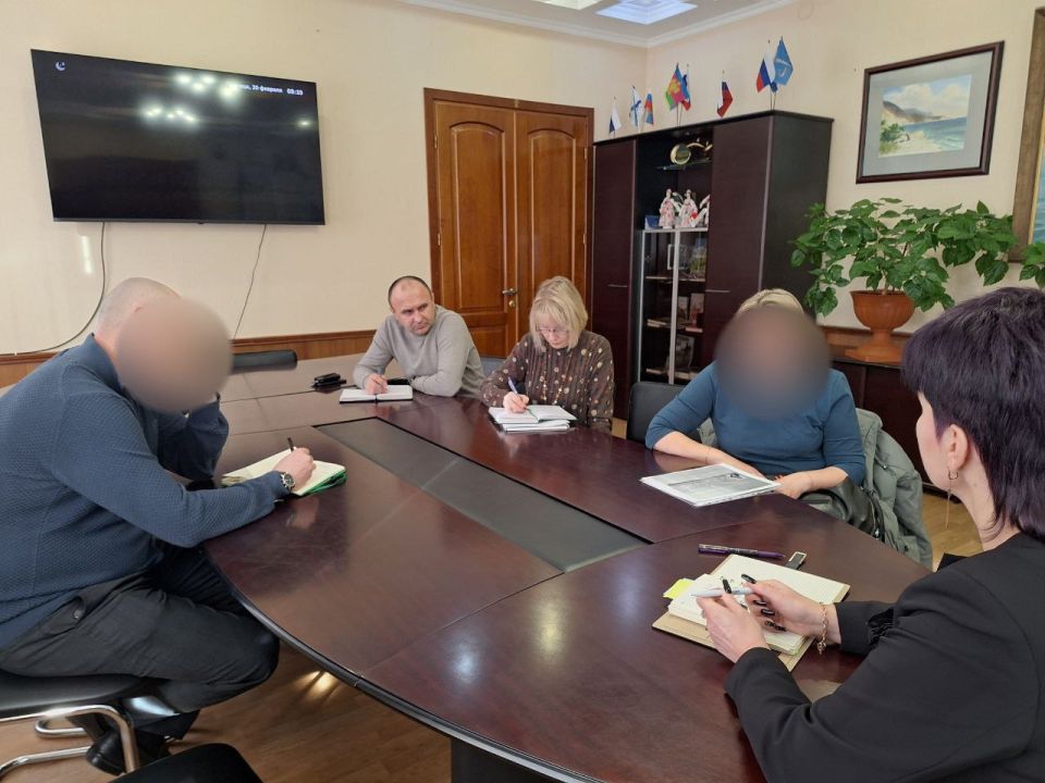 В Геническе состоялся приём семей участников СВО В Геническе состоялся приём семей участников СВО