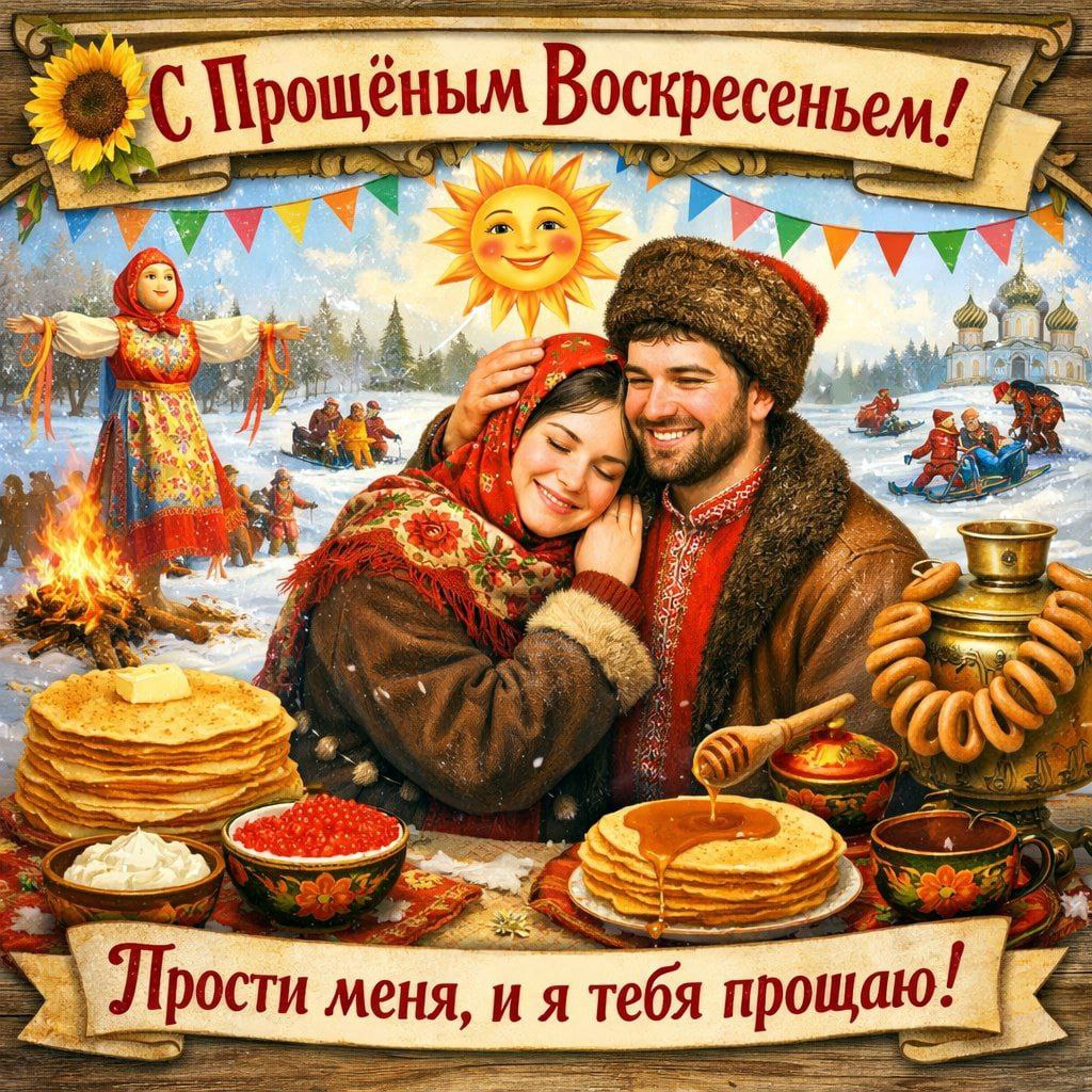 22 февраля — Прощёное воскресенье