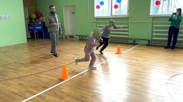 В Скадовском округе провели семейные старты к 23 февраля