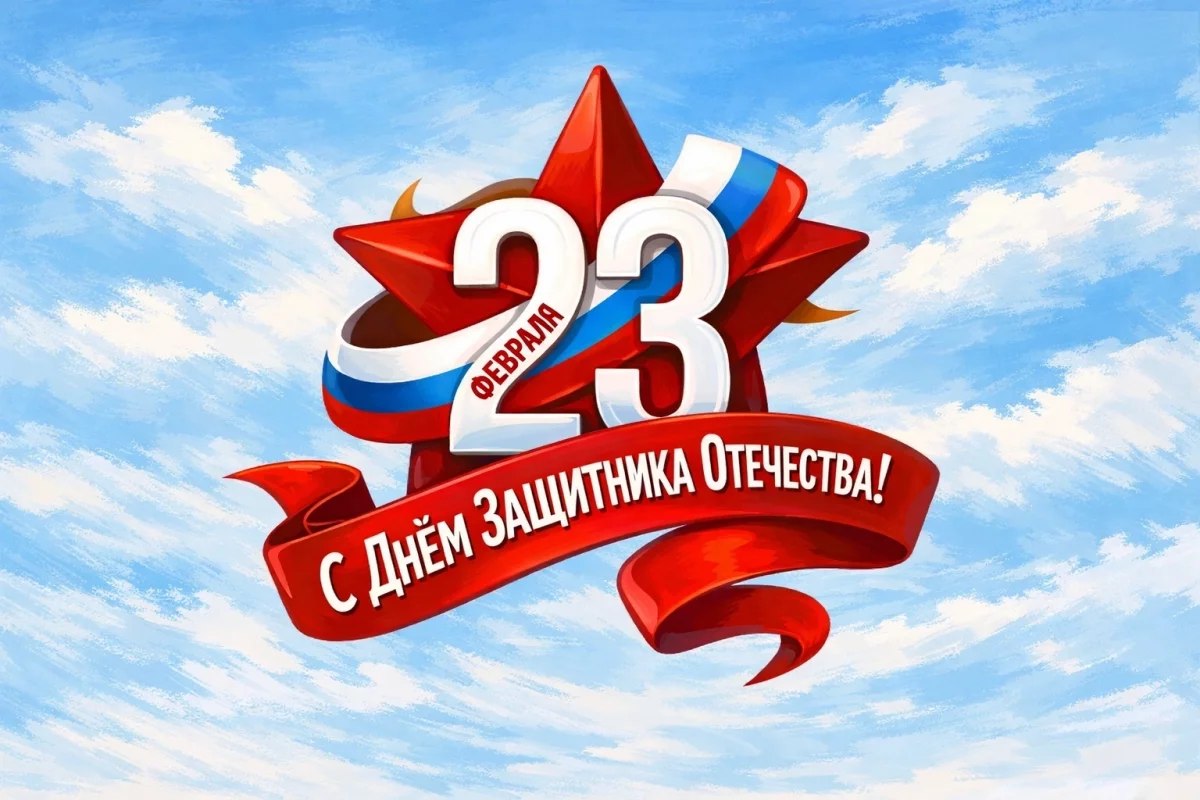 С 23 февраля, дорогие защитники!