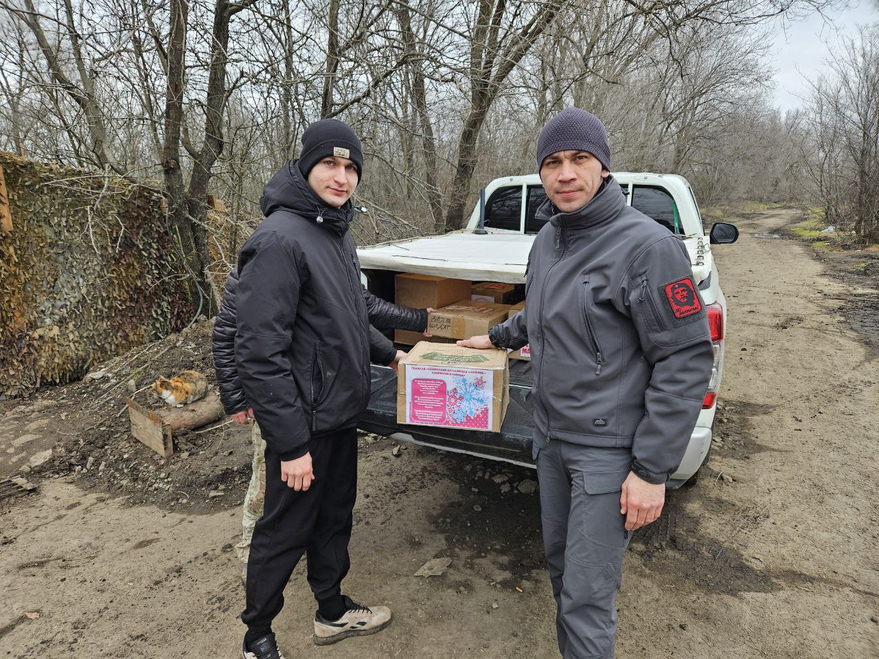 Рамиль Замалетдинов: Сегодня, в День Советской Армии и ВМФ, побывал у наших бойцов на передовой