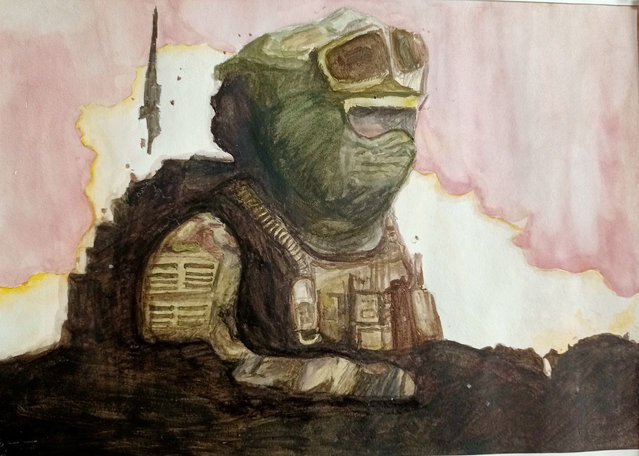 Юные Скадовские художники подготовили выставку ко Дню защитника Отечества Юные Скадовские художники подготовили выставку ко Дню защитника Отечества