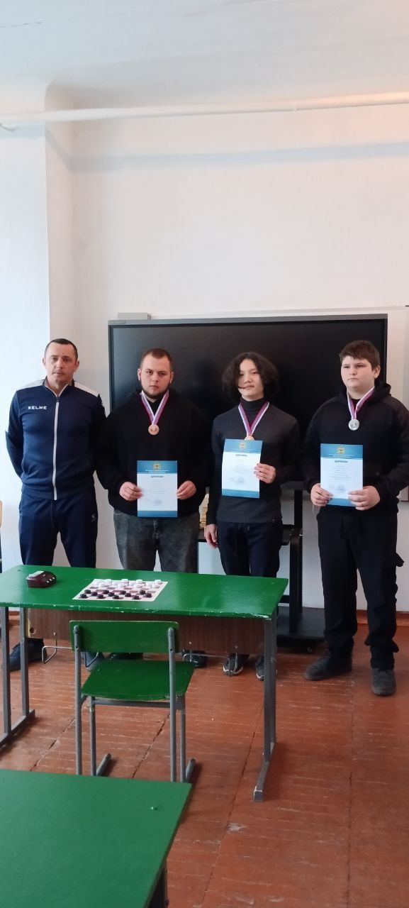 24 февраля в Нижних Серогозах прошло открытое первенство ГБУ ДО ХО "Спортивная школа #4 «Скиф» по шашкам среди юношей и девушек, приуроченное ко Дню защитника отечества 24 февраля в Нижних Серогозах прошло открытое первенство ГБУ ДО ХО "Спортивная школа #4 «Скиф» по шашкам среди юношей и девушек, приуроченное ко Дню защитника отечества