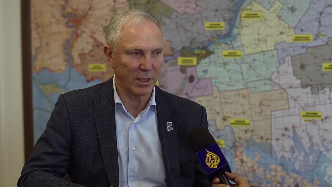 Владимир Сальдо: Дал интервью для международной телекомпании «Аль-Джазира»