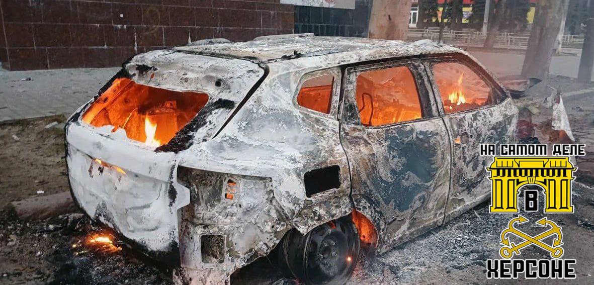 Вчера вечером неизвестные совершили две атаки на сотрудников правоохранительных органов в Херсоне Вчера вечером неизвестные совершили две атаки на сотрудников правоохранительных органов в Херсоне