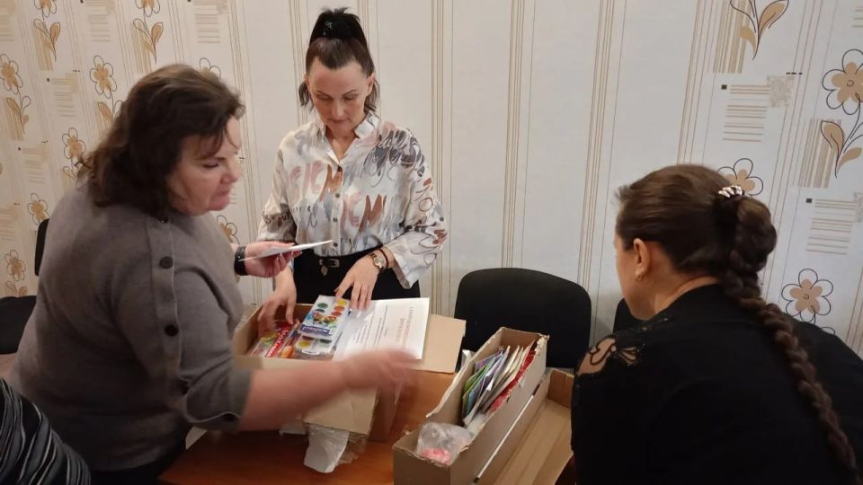 Дети Генических учреждений дополнительного образования получили помощь из Краснодарского края Дети Генических учреждений дополнительного образования получили помощь из Краснодарского края