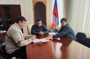 Экологический оператор провел рабочую встречу по обращению с ТКО в Верхнерогачикском округе