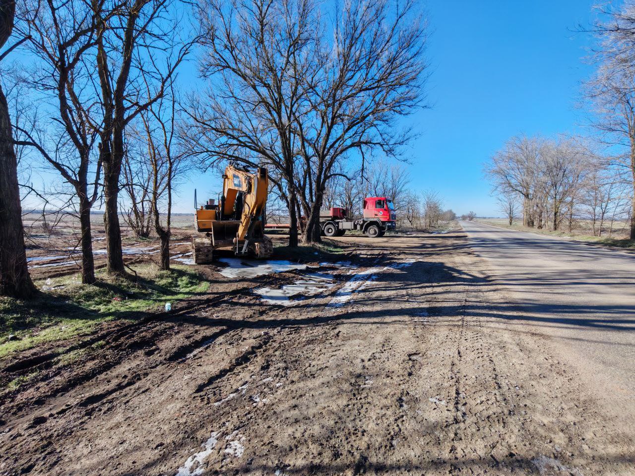 В Херсонской области продолжается очистка реки Каланчак В Херсонской области продолжается очистка реки Каланчак