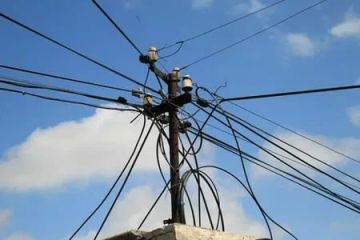 В Малокаховке Каховского округа произошла авария на линии электропередачи