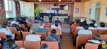 В Херсонской области полицейские провели профилактическую беседу с работниками здравоохранения