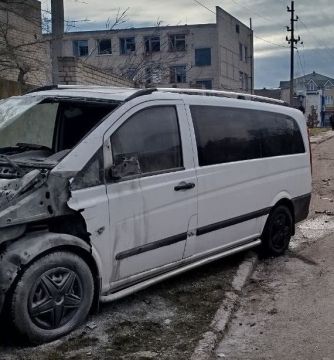 Беспилотник ВСУ атаковал гражданский автомобиль в Великой Лепетихе