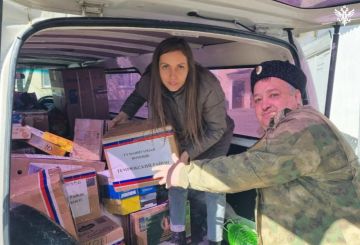 Волонтёры из Краснодарского края доставили гуманитарную помощь в Новотроицкий округ
