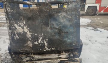 Возгорание автомобиля в Великой Лепетихе после атаки БПЛА