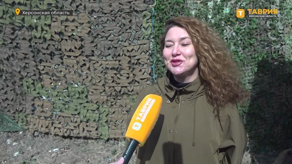 Волонтеры из Костромской области совместно с центром "Патриот" и штабом "Мы вместе" доставили около 30 кубометров леса для военных на Херсонском направлении