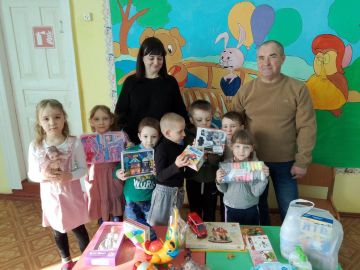 Рязанцы оказали поддержку Константиновскому детскому саду в Горностаевском округе