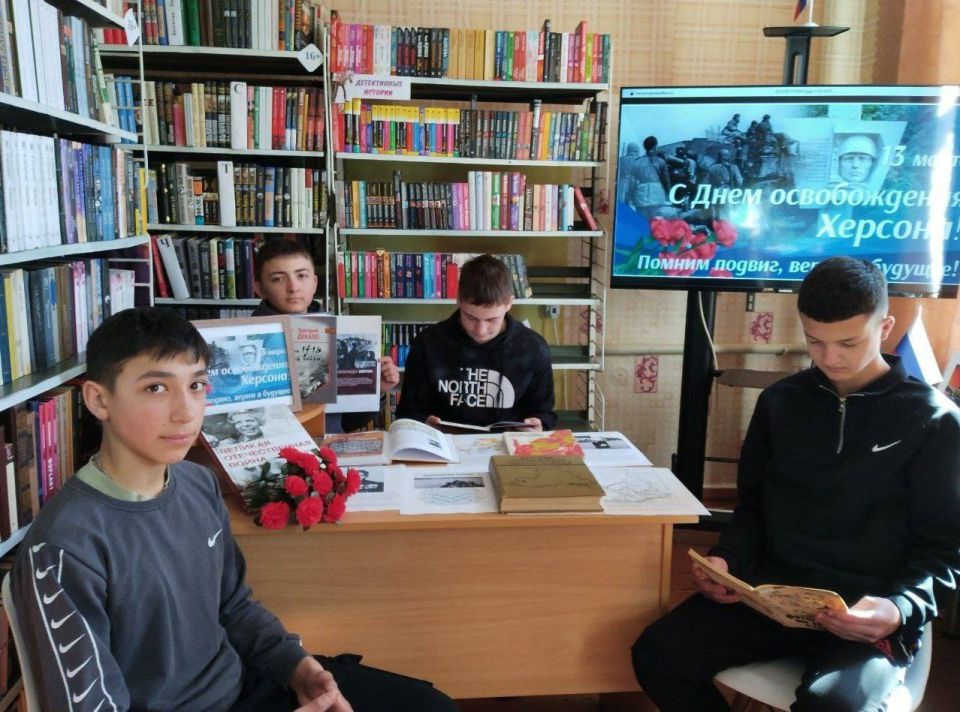 В Геническом округе проходят мероприятия ко Дню освобождения Херсона В Геническом округе проходят мероприятия ко Дню освобождения Херсона