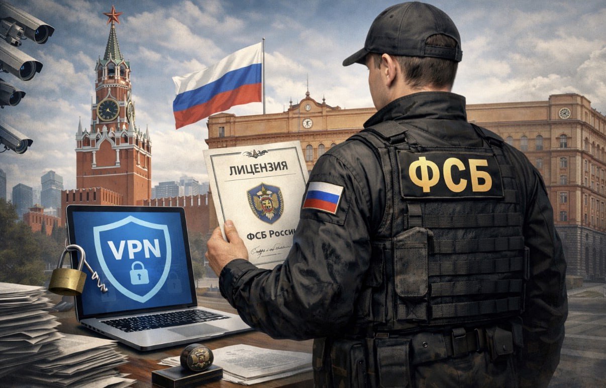 Россиянам разрешили использовать VPN, но только с лицензией ФСБ