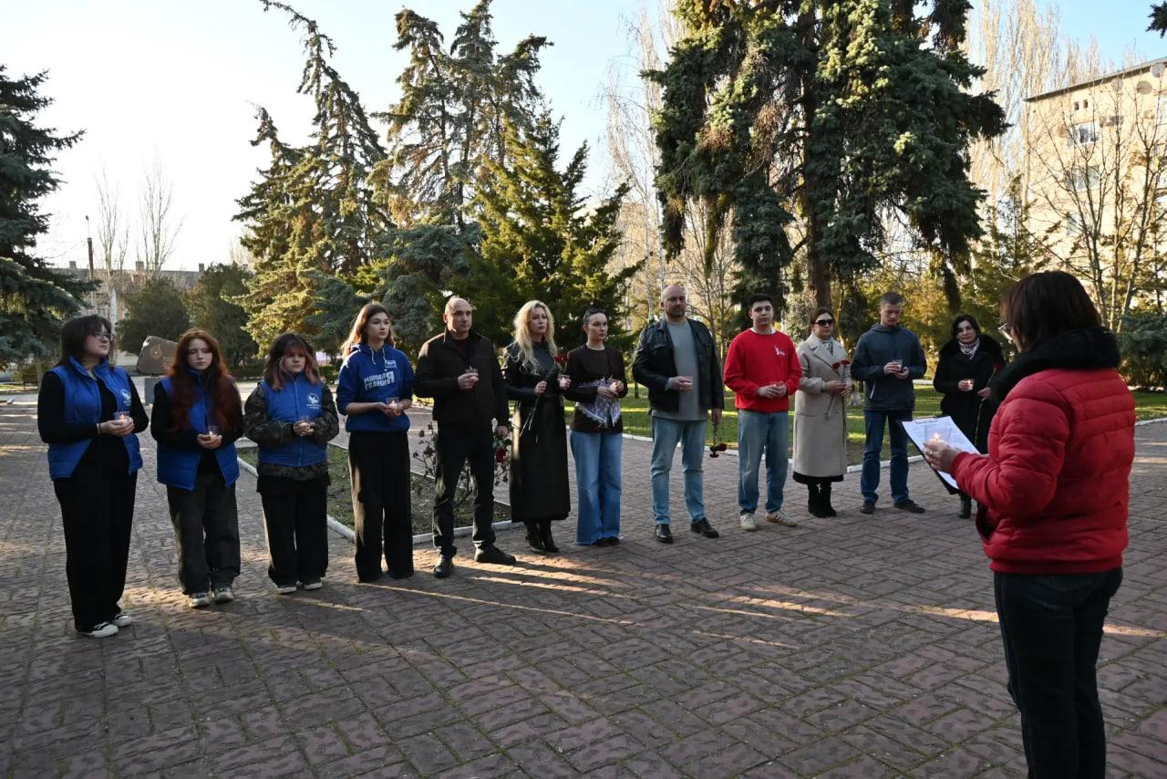 В Скадовске почтили память освободителей Херсона