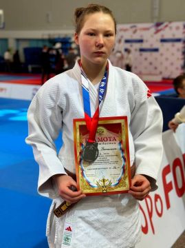 Серебро в Симферополе: Виталина Сердюк поднялась на пьедестал всероссийских соревнований по дзюдо