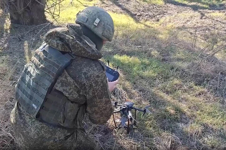 Дома с пехотой ВСУ сожгли операторы БПЛА в Херсонской области