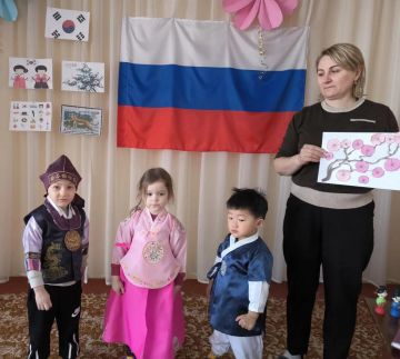 Корейская литературная гостиная в детском саду «Золотой ключик»