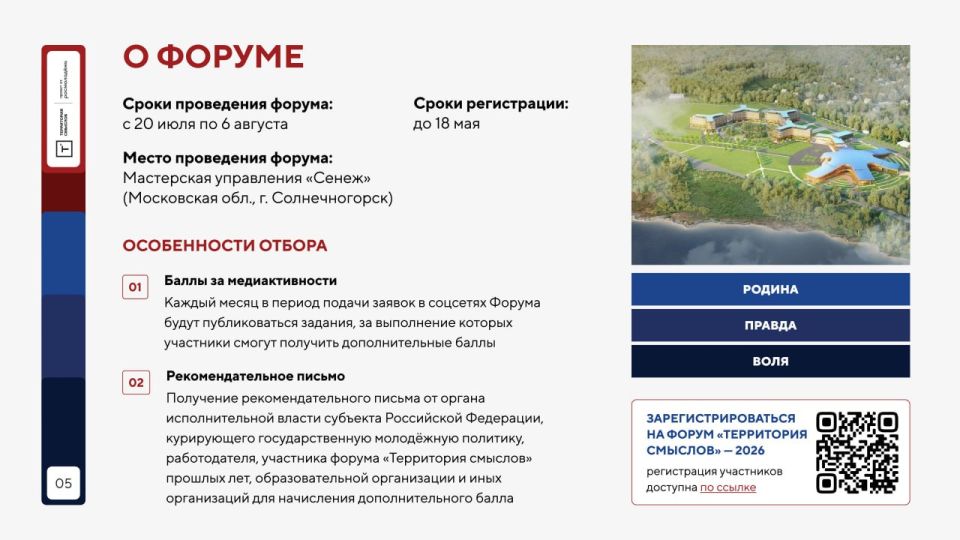 Старт на «Территорию смыслов»: регистрация на форум и в волонтёрский корпус уже открыта Старт на «Территорию смыслов»: регистрация на форум и в волонтёрский корпус уже открыта