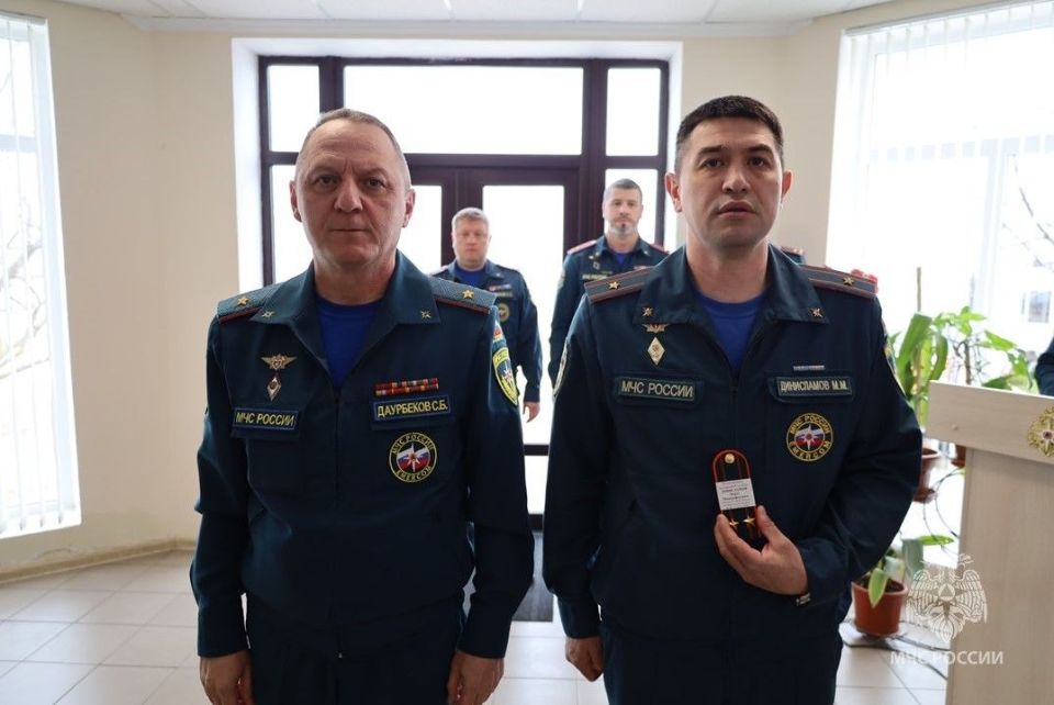 В ГУ МЧС России по Херсонской области прошла церемония награждения личного состава В ГУ МЧС России по Херсонской области прошла церемония награждения личного состава
