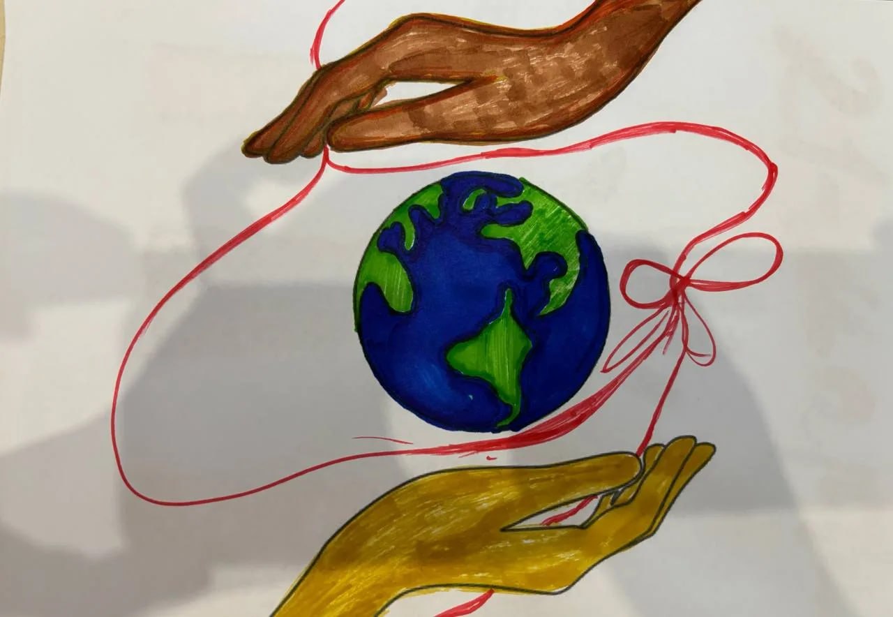 В преддверии Международного дня борьбы за ликвидацию расовой дискриминации, ученики Великолепетихской школы представили свои работы на онлайн-выставке рисунков под названием «Разные — равные» В преддверии Международного дня борьбы за ликвидацию расовой дискриминации, ученики Великолепетихской школы представили свои работы на онлайн-выставке рисунков под названием «Разные — равные»