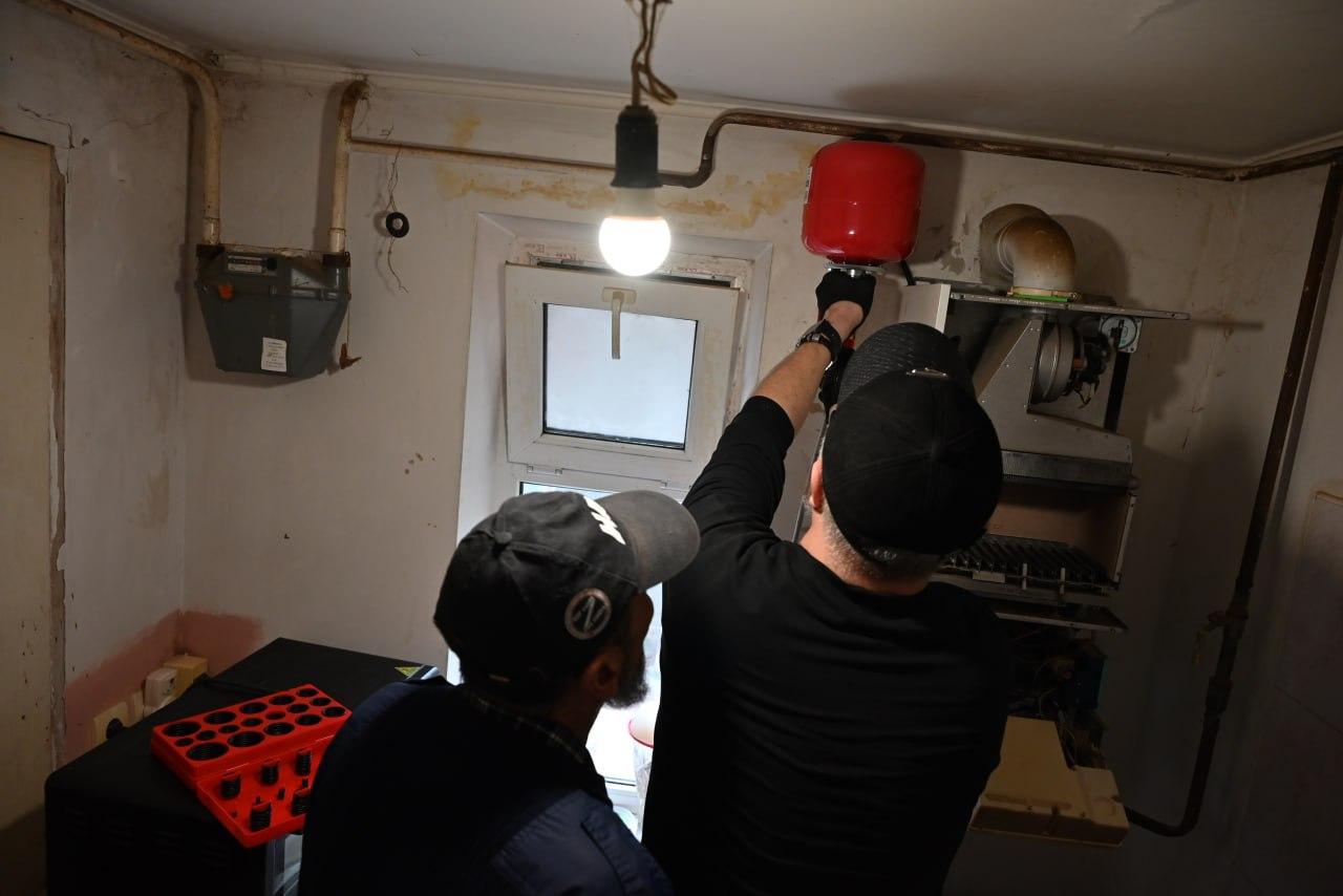 В Скадовске аварийная бригада из КБР восстановила отопление у жены участника СВО В Скадовске аварийная бригада из КБР восстановила отопление у жены участника СВО