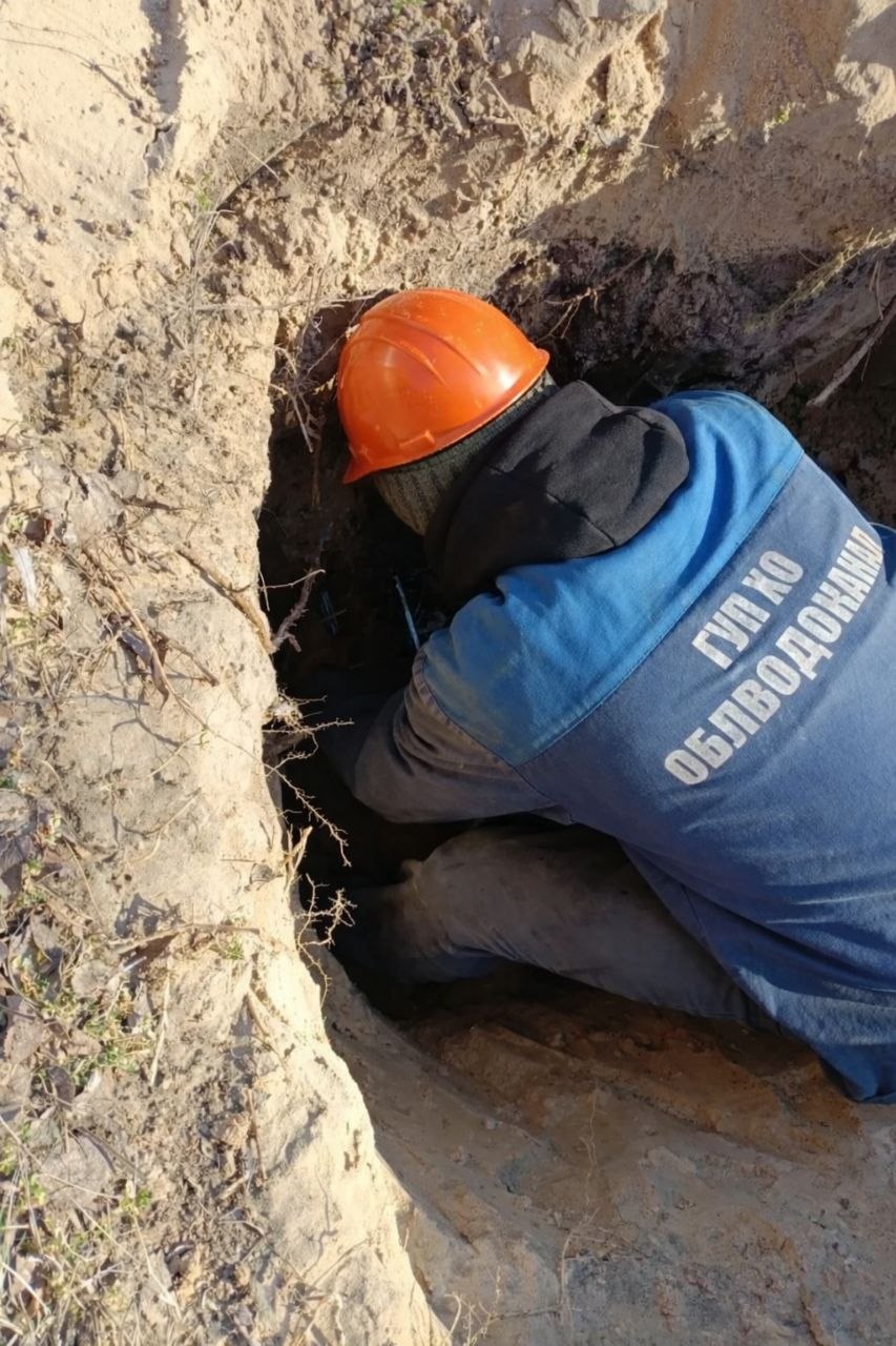 Специалисты Новокаховского ТПУ провели ремонтные работы на сетях водоснабжения и водоотведения в Новой Каховке и Таврийске Специалисты Новокаховского ТПУ провели ремонтные работы на сетях водоснабжения и водоотведения в Новой Каховке и Таврийске