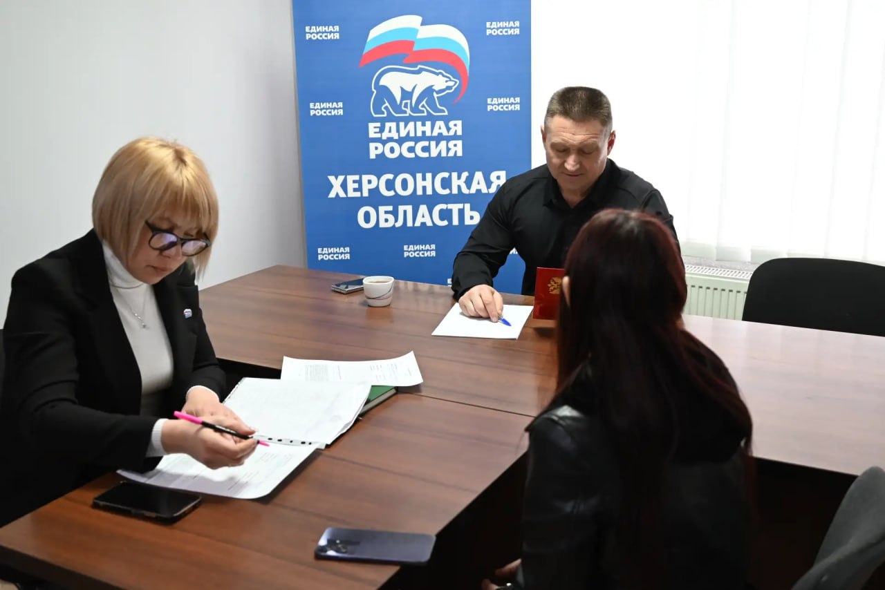 Александр Дудка: Глава округа провел прием граждан в Скадовске