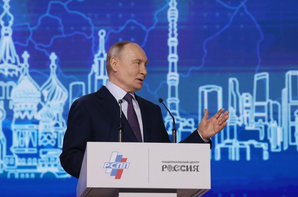 Путин поблагодарил РСПП за вклад в экономическое возрождение Донбасса и Новороссии