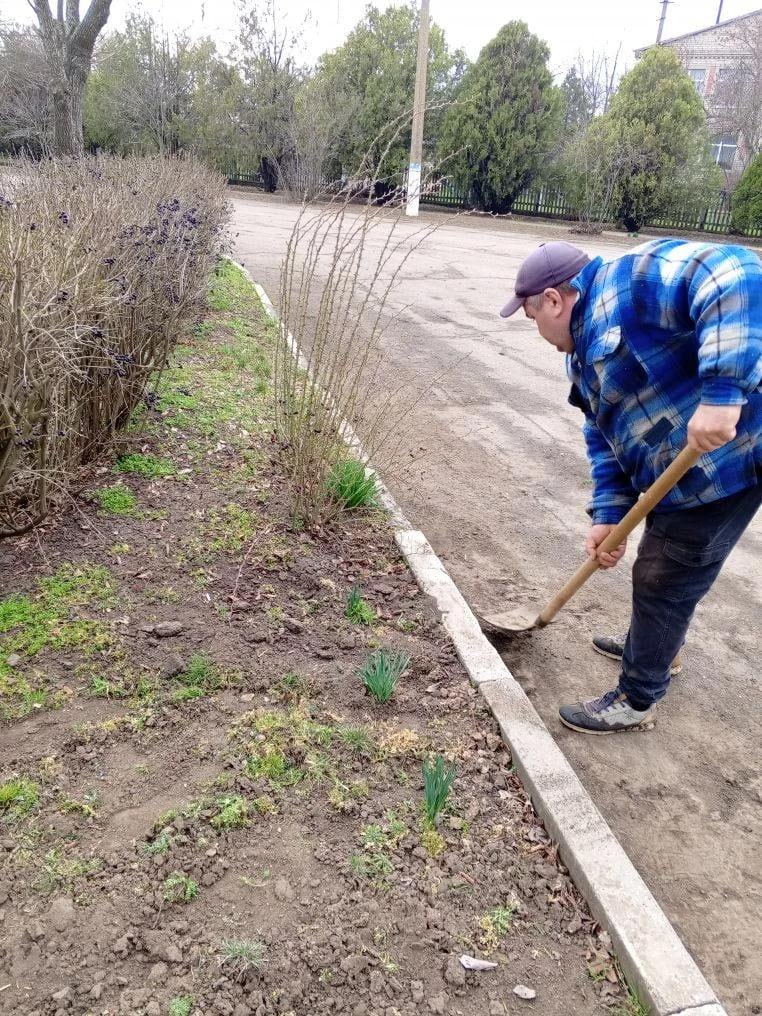 В Чаплинском муниципальном округе дан старт Месячнику чистоты