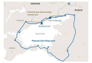 Россия строит “Азовское кольцо” вокруг своего внутреннего моря